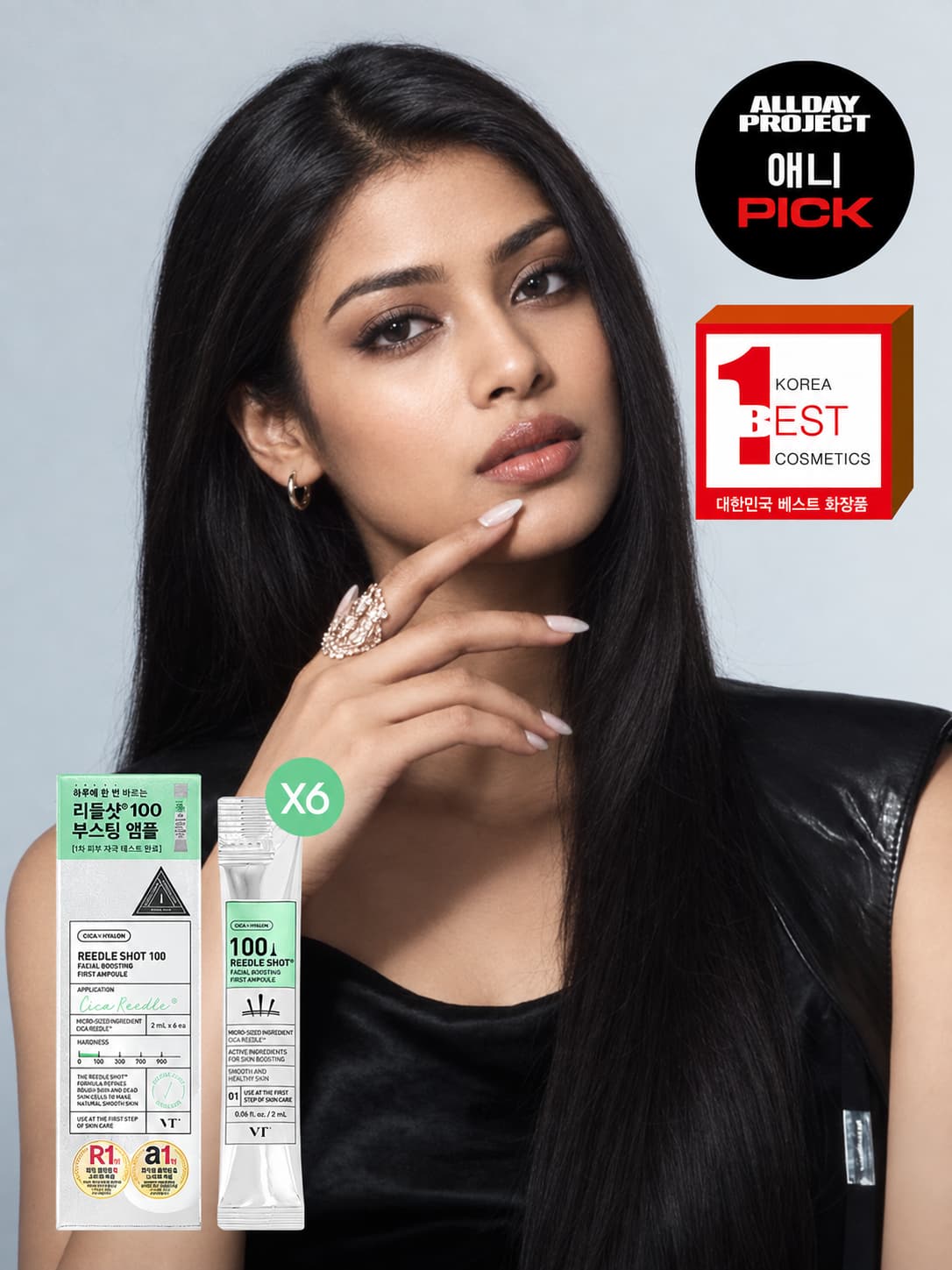 VT Reedle Shot 100 Facial Boosting First Ampoule
