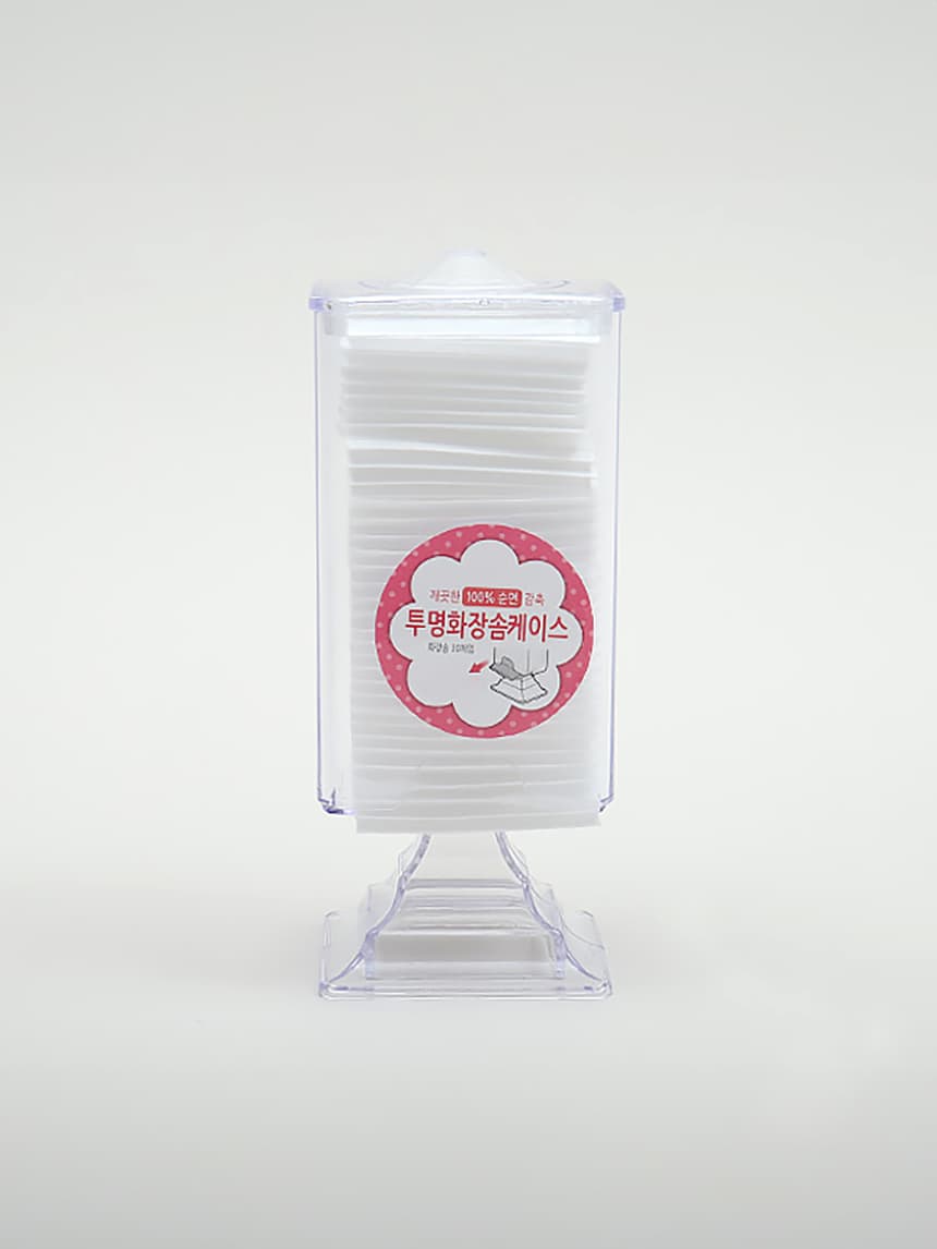 K-Beauty Transparent cotton case