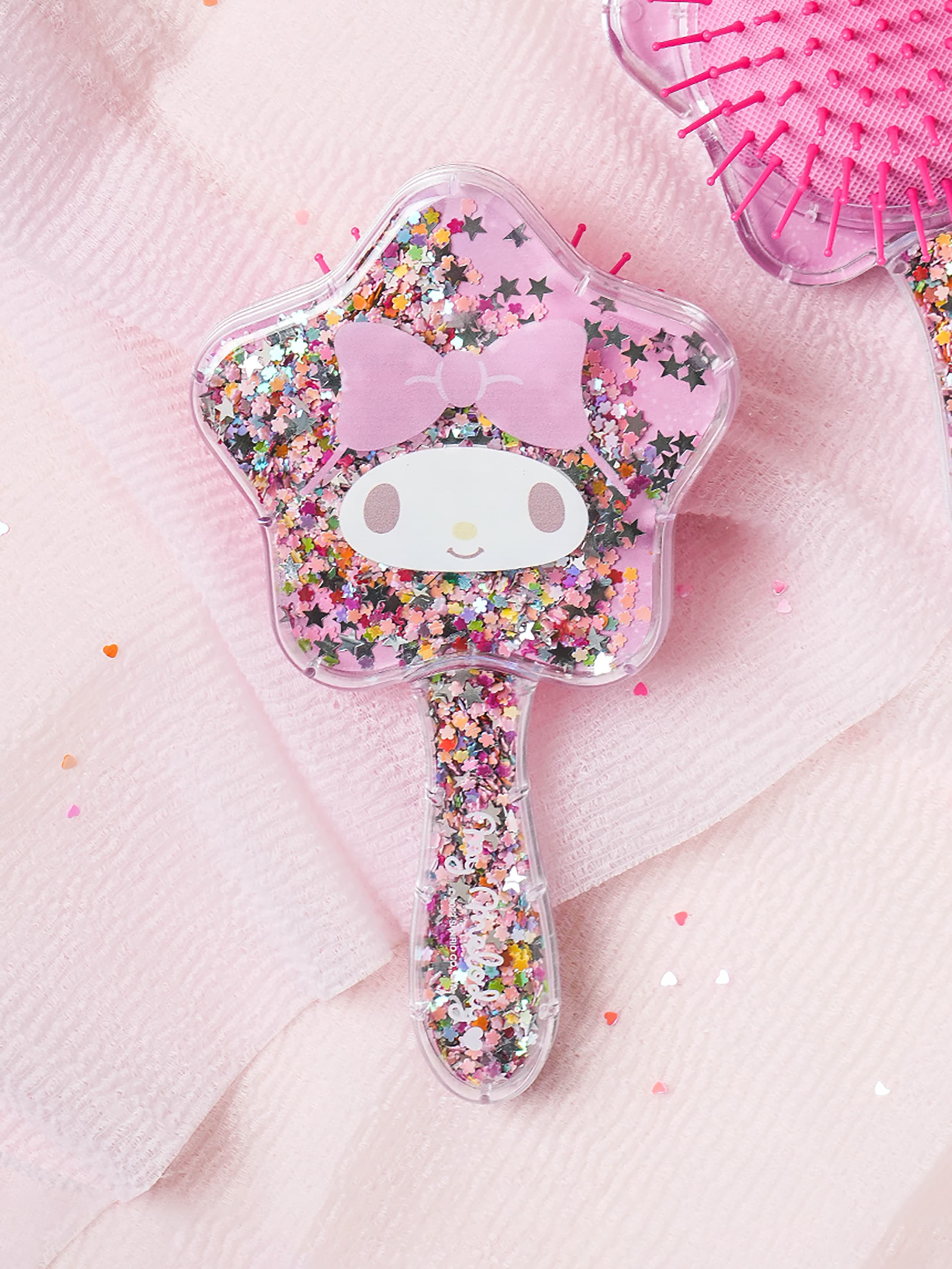 K-Beauty My Melody Glitter Hair Brush