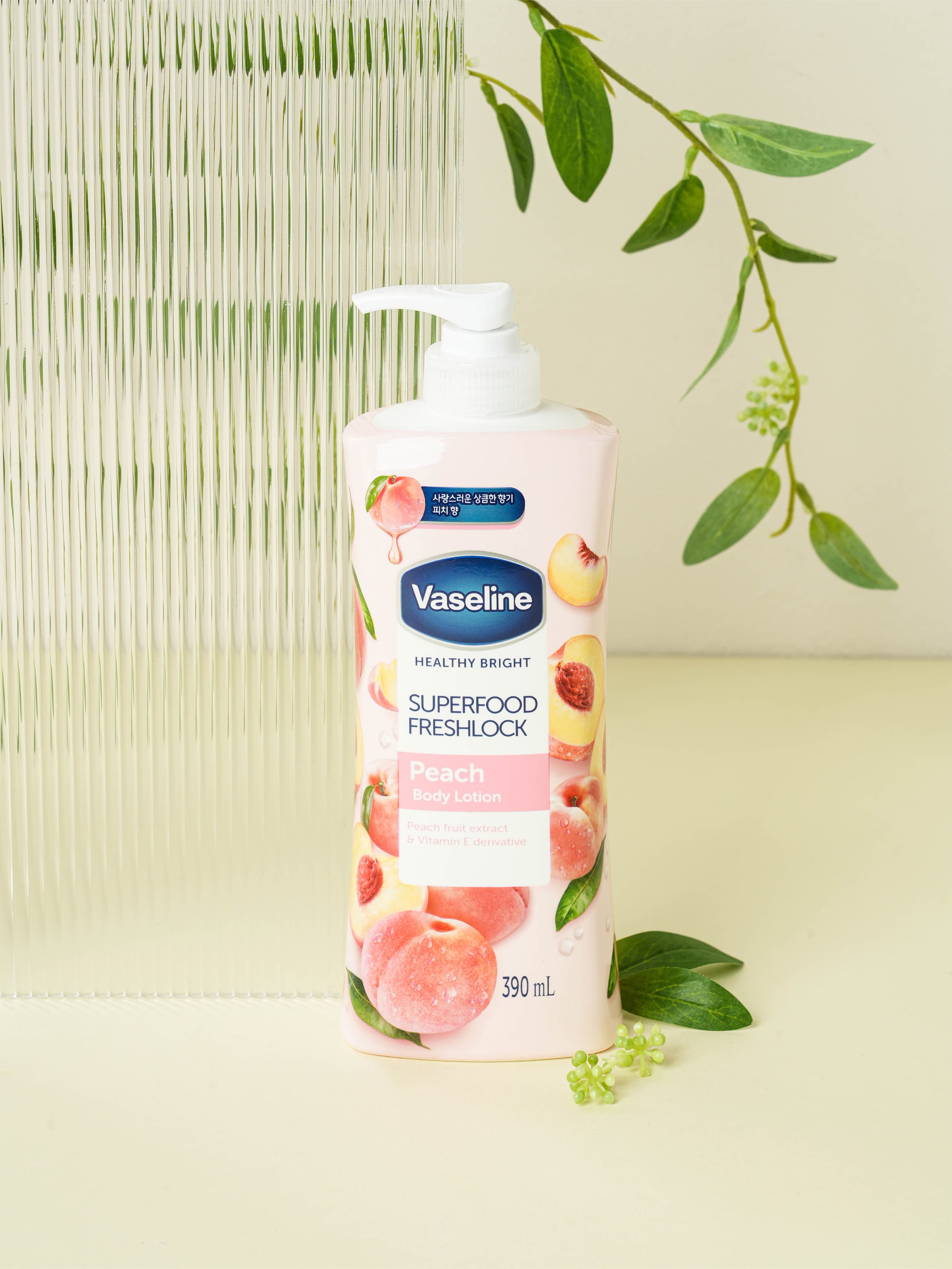 Vaseline Vaseline Superfood Body Lotion 390 ml Peach