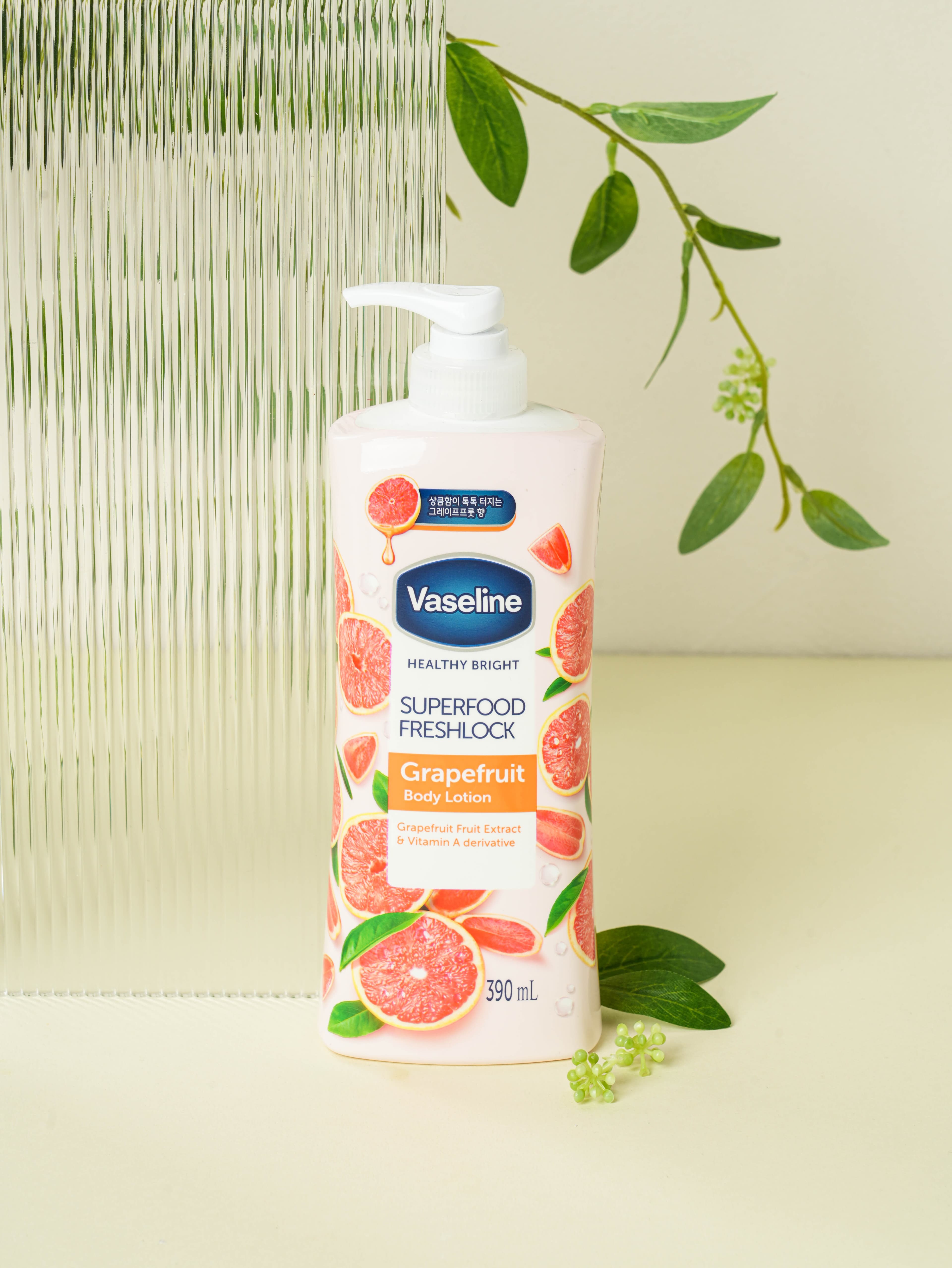 Vaseline Vaseline Superfood Body Lotion 390 ml Grapefruit