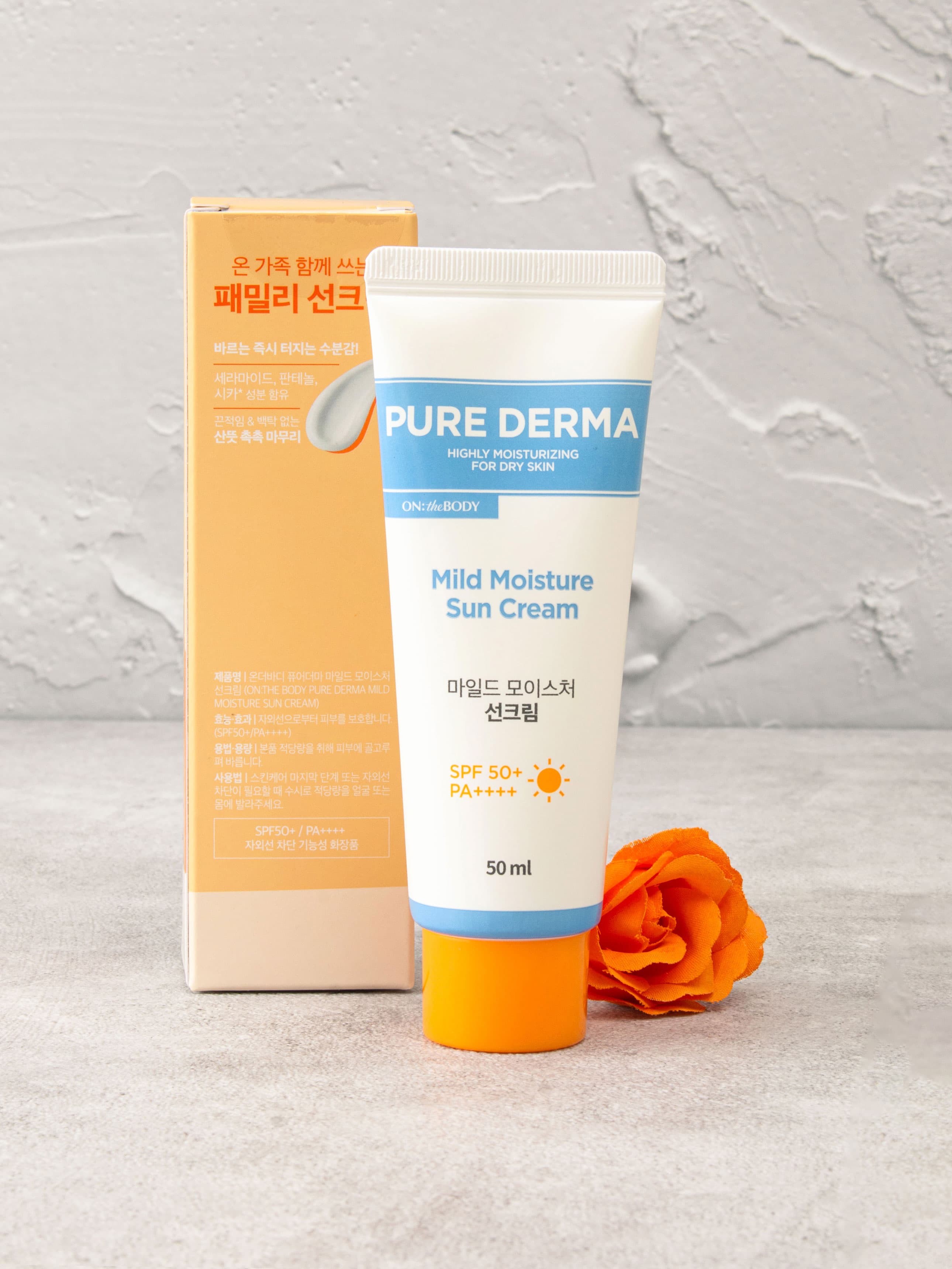 On the Body On the Body Pure Derma Mild Moisture Sun Cream 50 ml