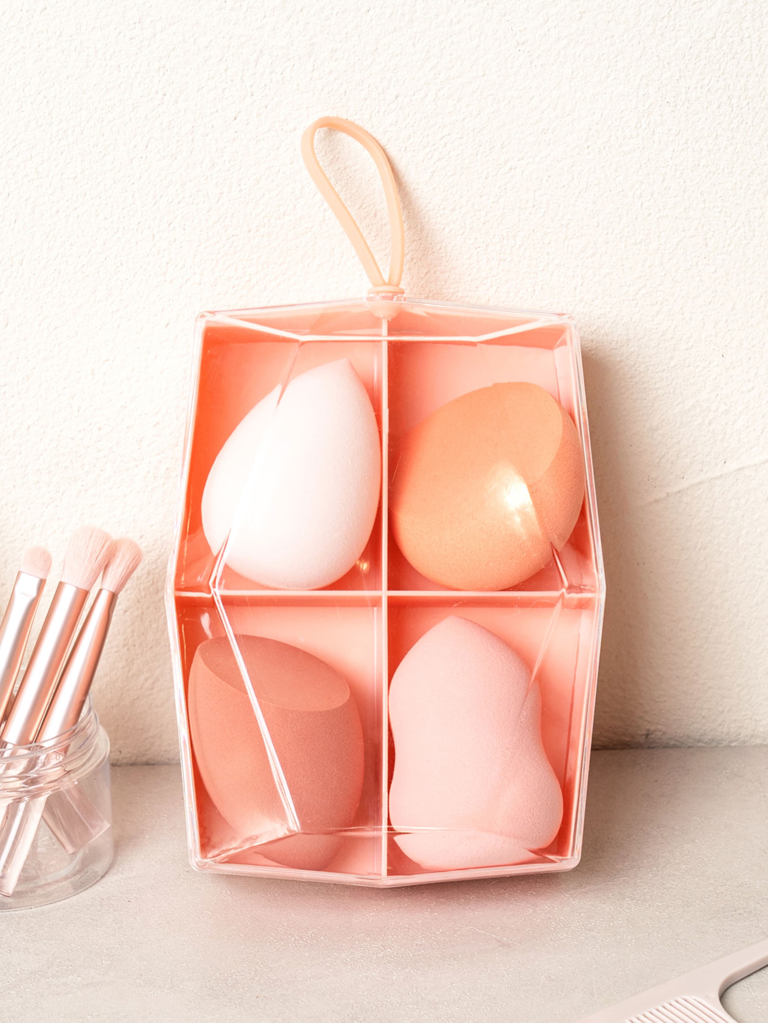 K-Beauty Set of 4 water-growing puffs