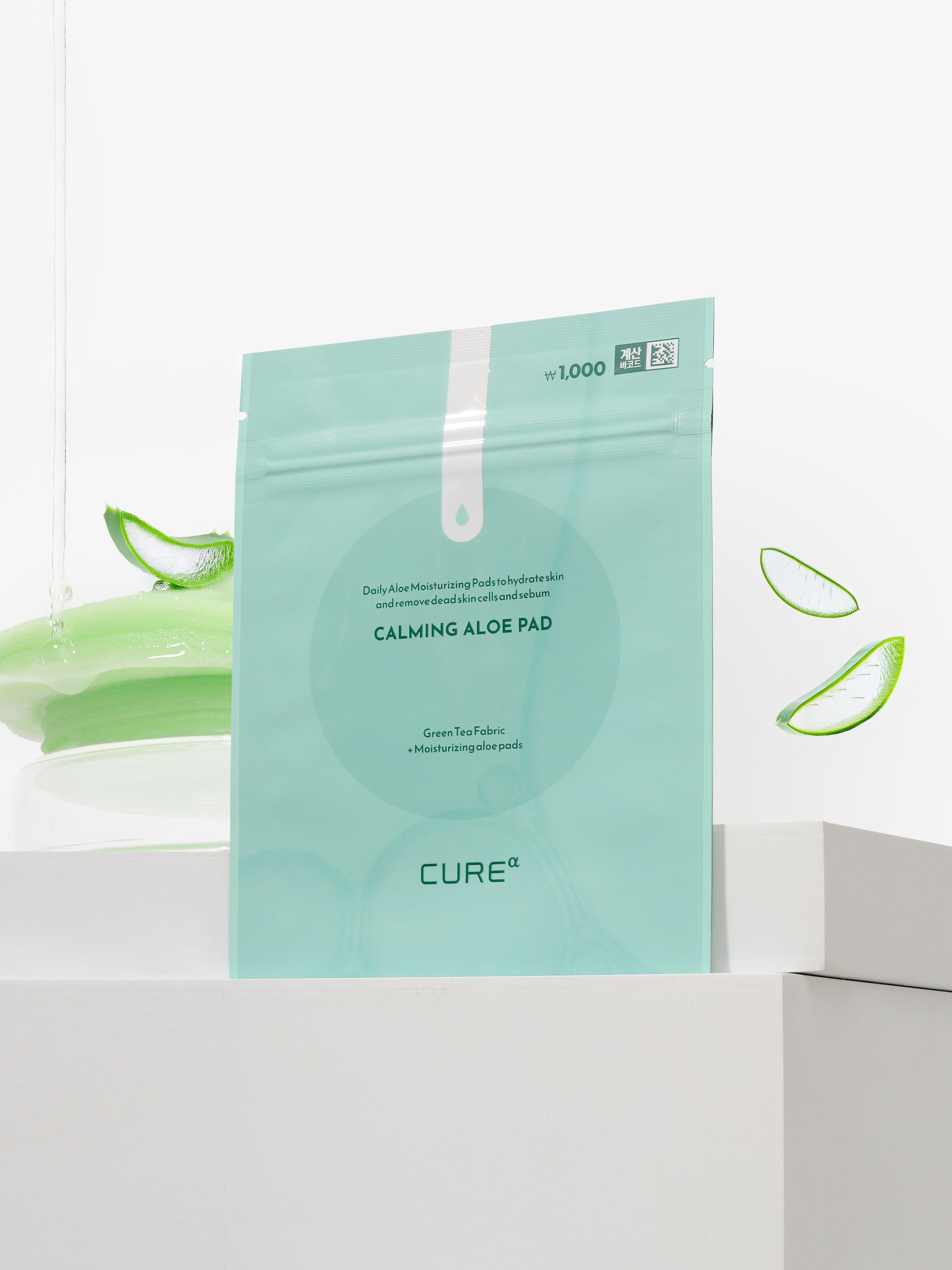 Kim Jungmun Aloe 4pcs Kim Jung Moon Aloe Cure Alpha Calming Aloe Pads