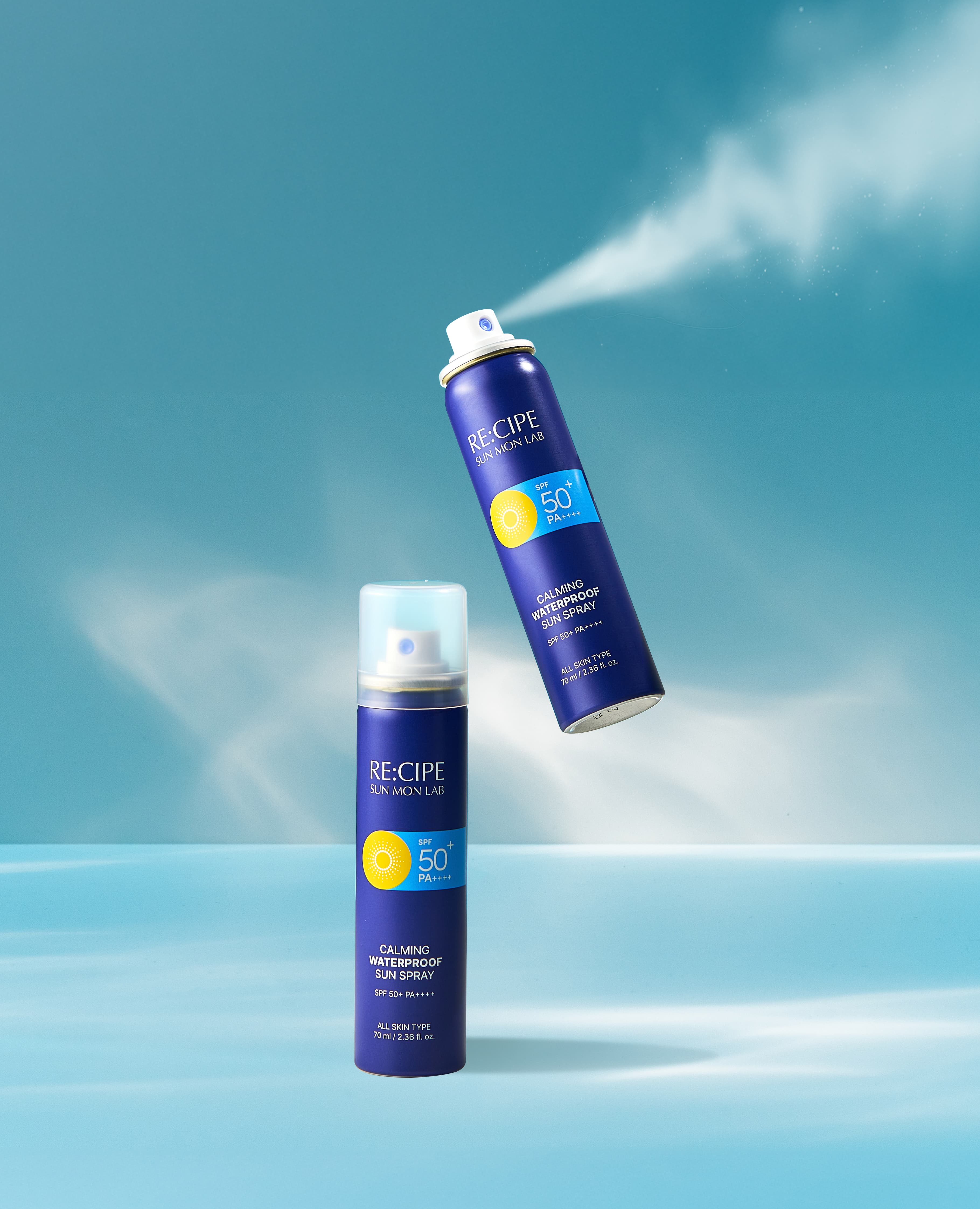Recipe Sunmon Lab Recipe Sunmon Lab Calming Water Proof Sun Spray 70 ml