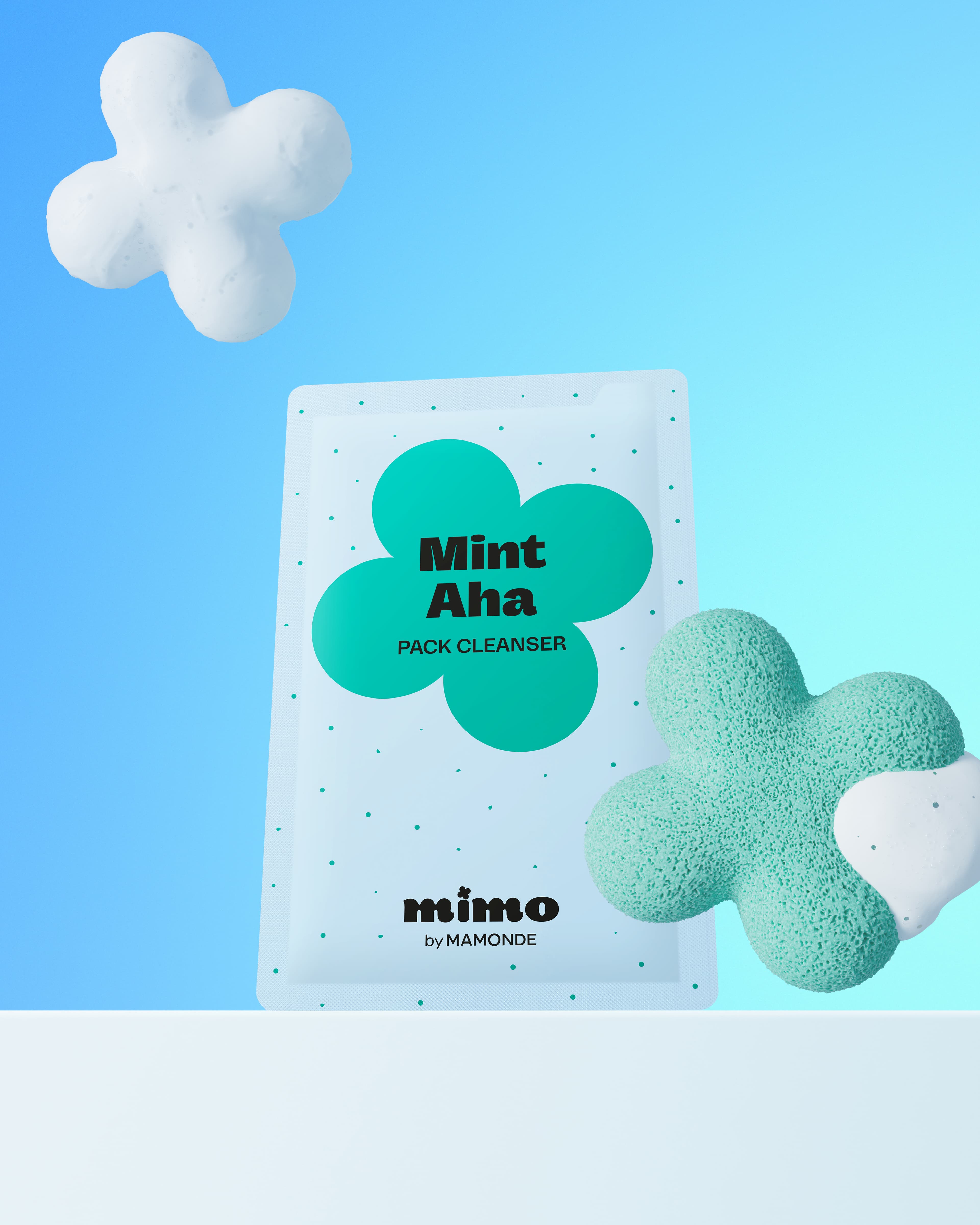 Mimo by Mamonde Mimo by Mamonde Mint-AHA Pack Cleanser 4 g * 6 Count (Amore Pacific)