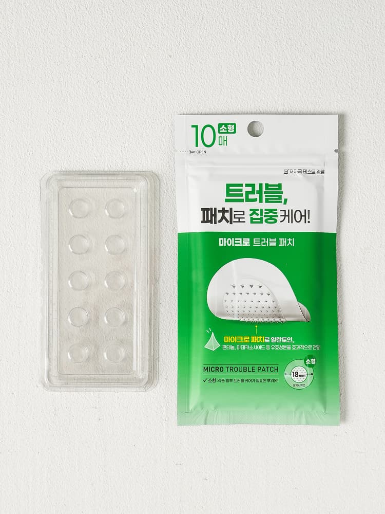 K-Beauty Mimorang Micro Trouble Patch Small 10-pack