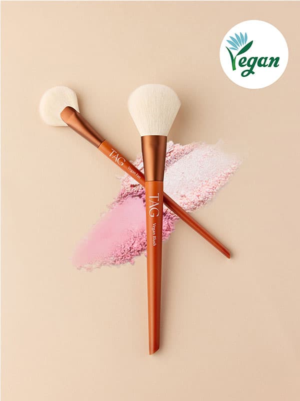 Tag Tag Vegan Blush Beam Brush Duo (Blush & Highlighter)