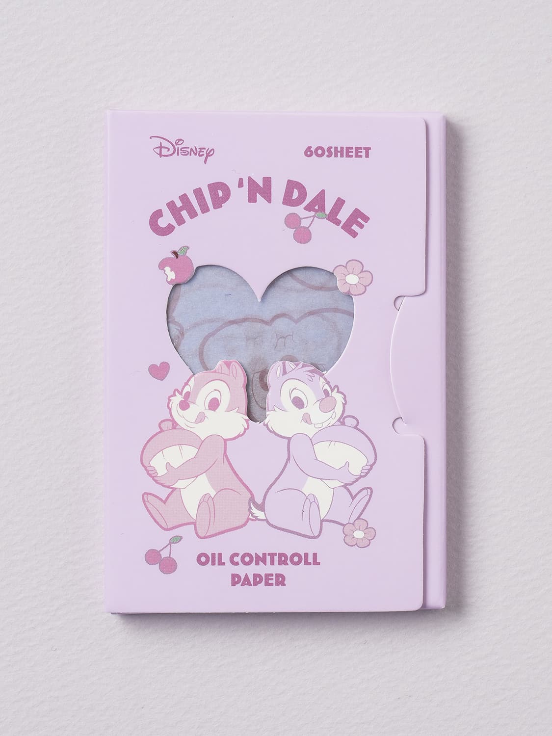 K-Beauty Disney Chip & Dale Oil Paper, 60-pack