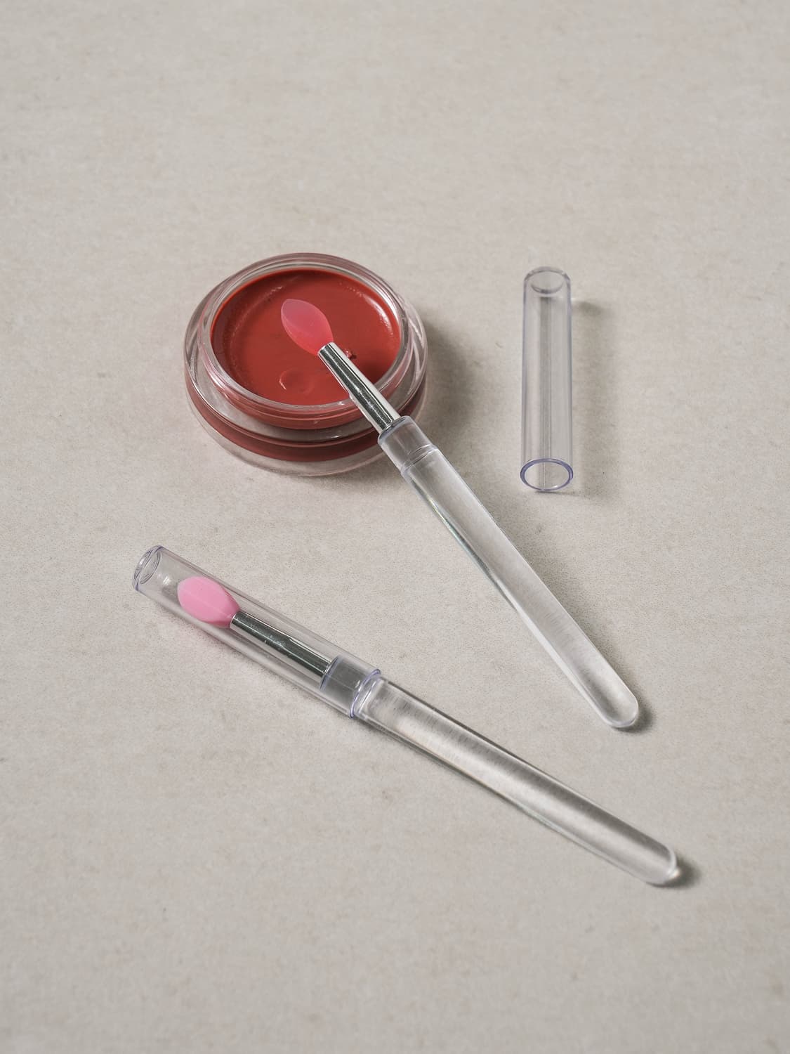 K-Beauty 2 Pack Portable Silicone Lip Brush