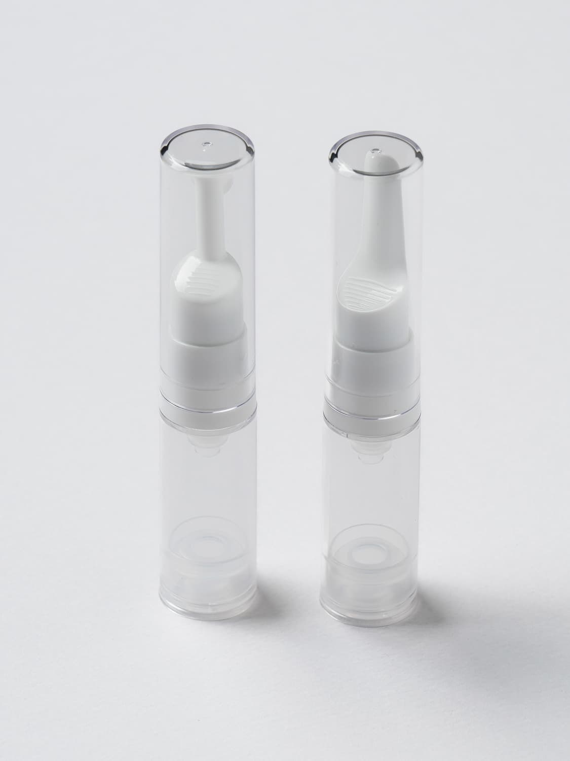 K-Beauty 2 x 5 ml flat vacuum pump containers