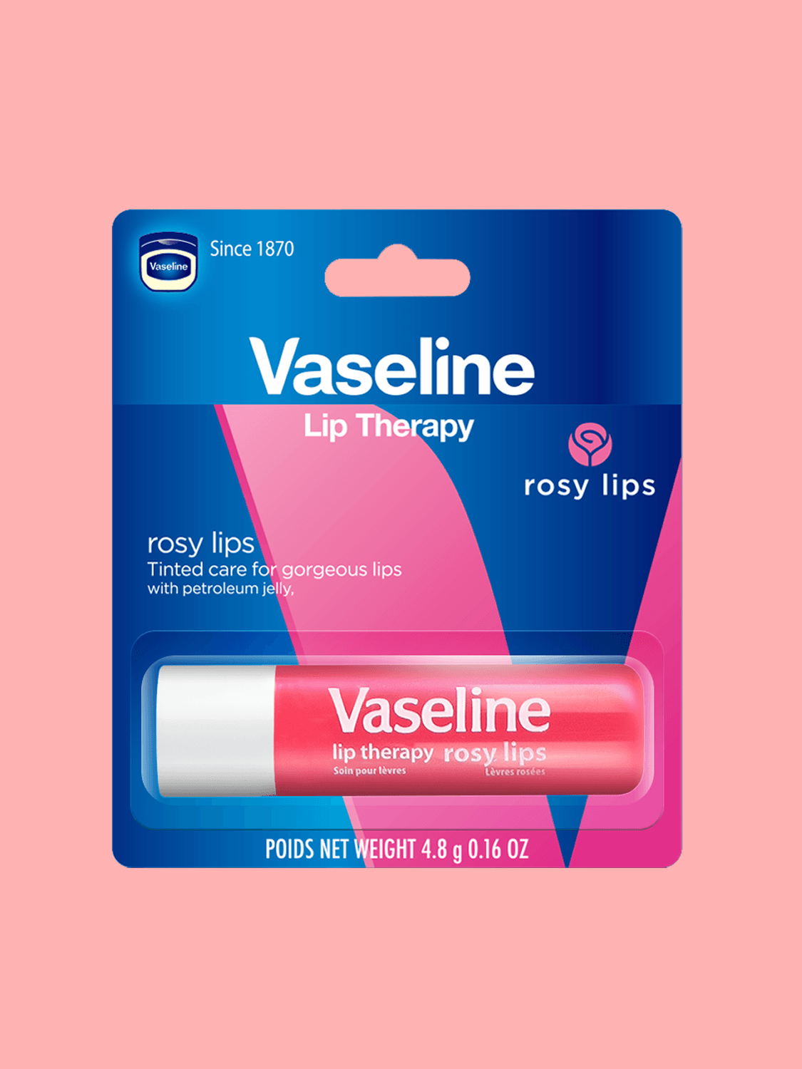 Vaseline Vaseline Lip Therapy 4.8 g rosiribs