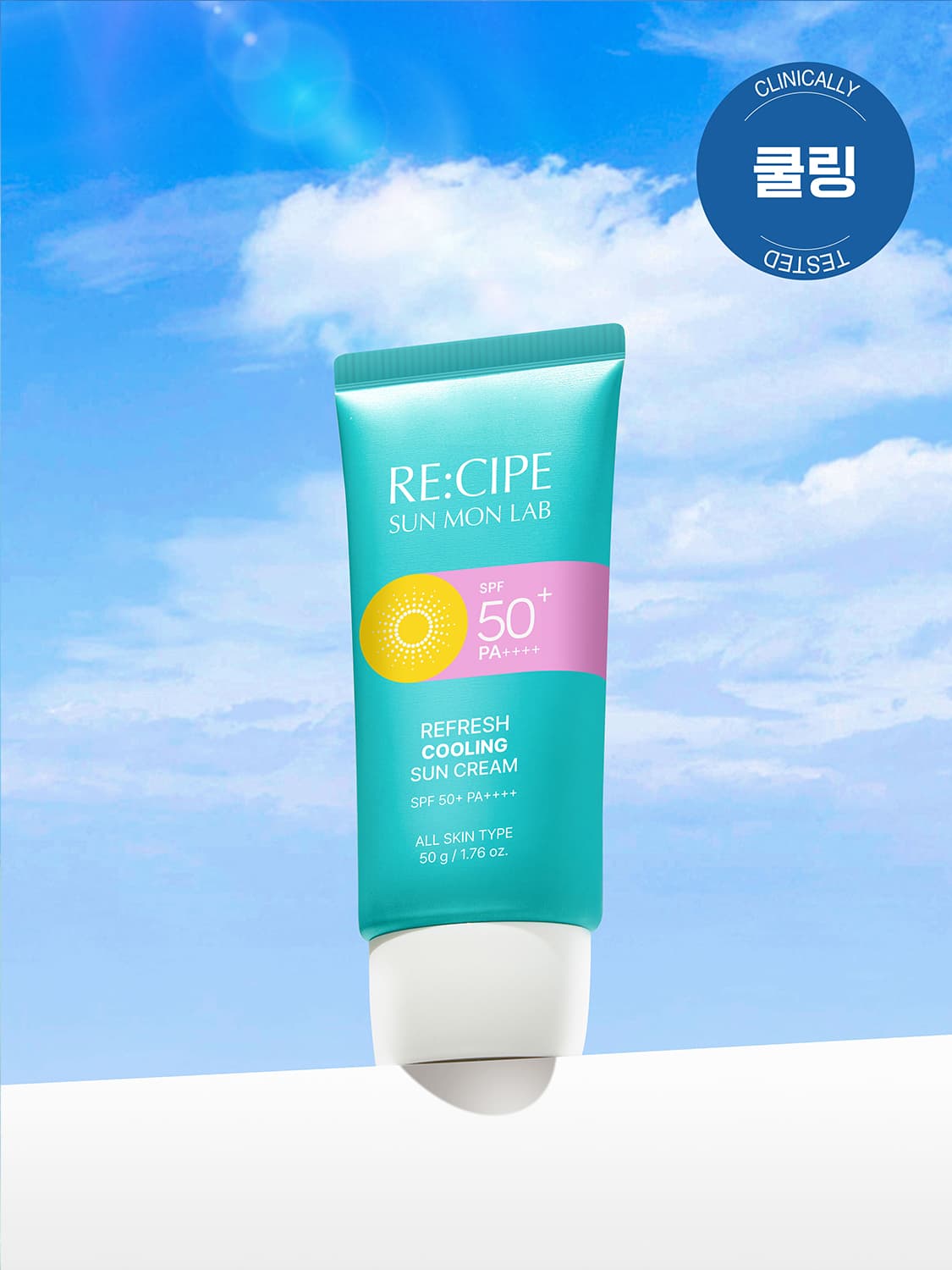 Recipe Sunmon Lab Recipe Sunmon Lab Refresh Cooling Sun Cream 50 g